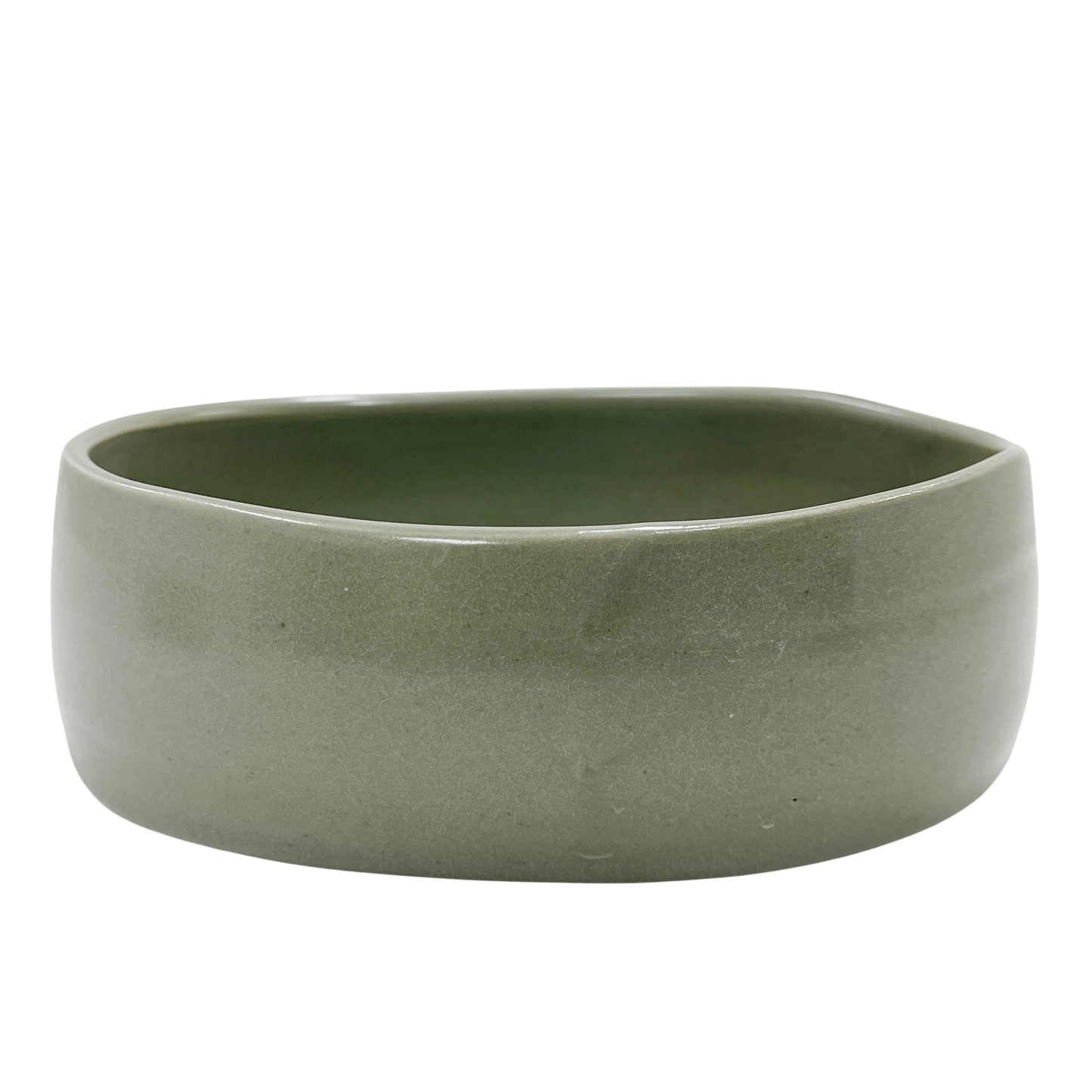 Oval dishes celadon glaze