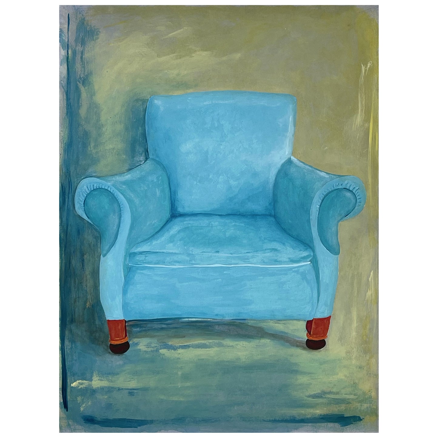 Big Blue Chair