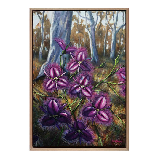 Fleeting fringed lilies