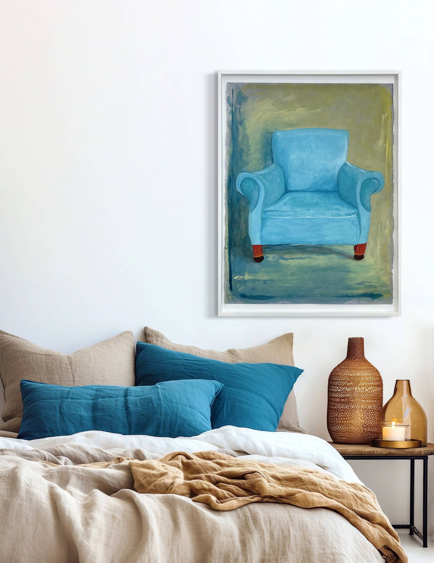 Big Blue Chair