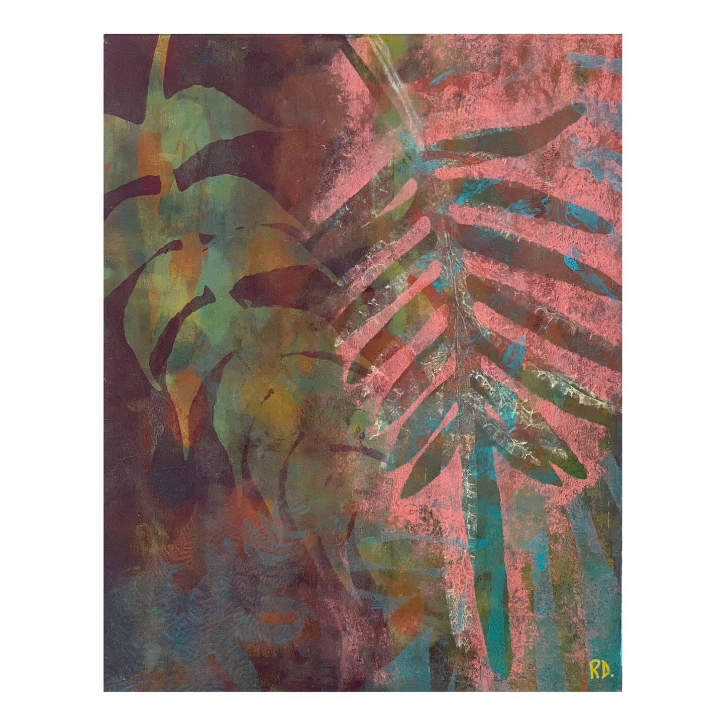 Monarch and Japanese Holly Ferns