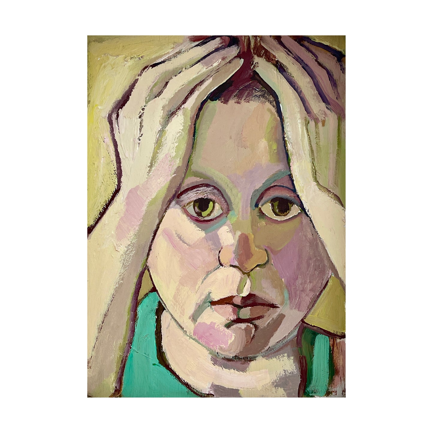 My muse sits forlorn