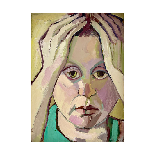 My muse sits forlorn