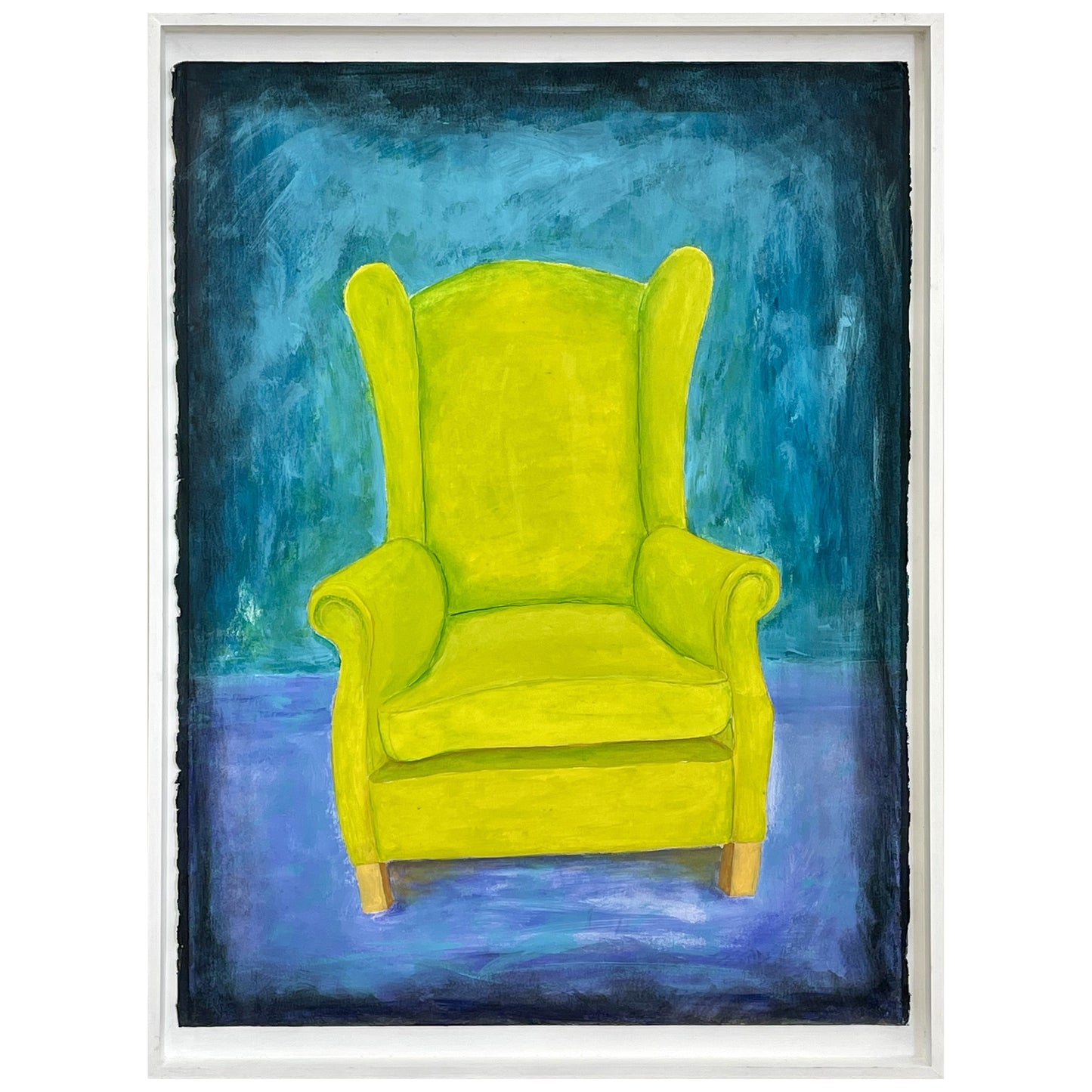 Soft Green Velvet Chair