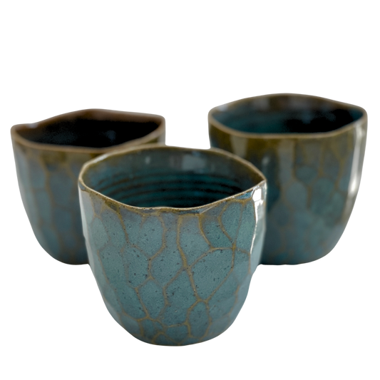 Latte Cups Turquoise