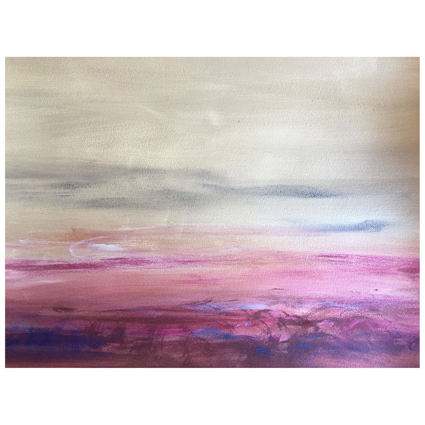 Dust over the inland sea