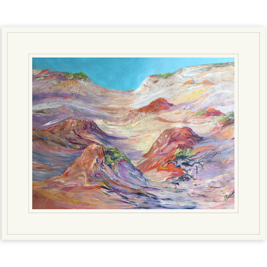 Mungo dunes in the afternoon