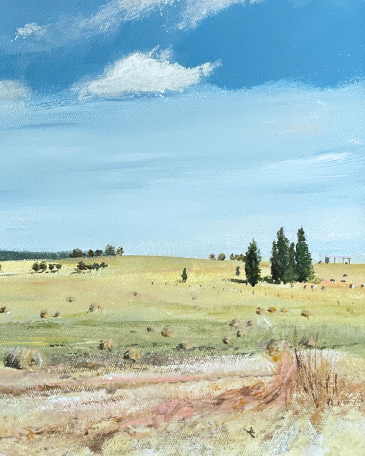 Colour Study: Under Blue Skies