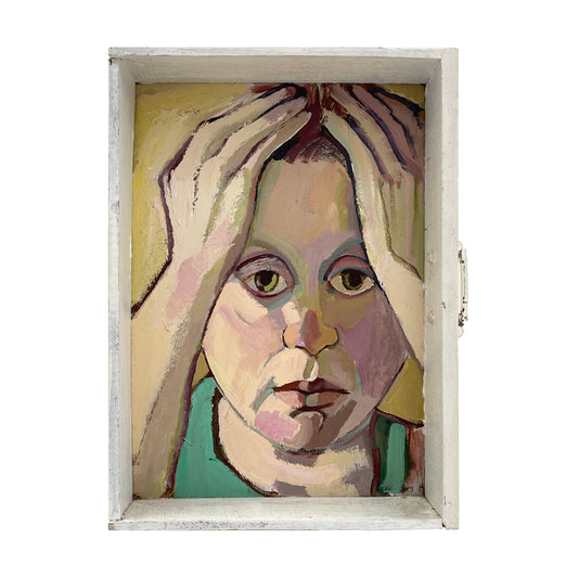 My muse sits forlorn